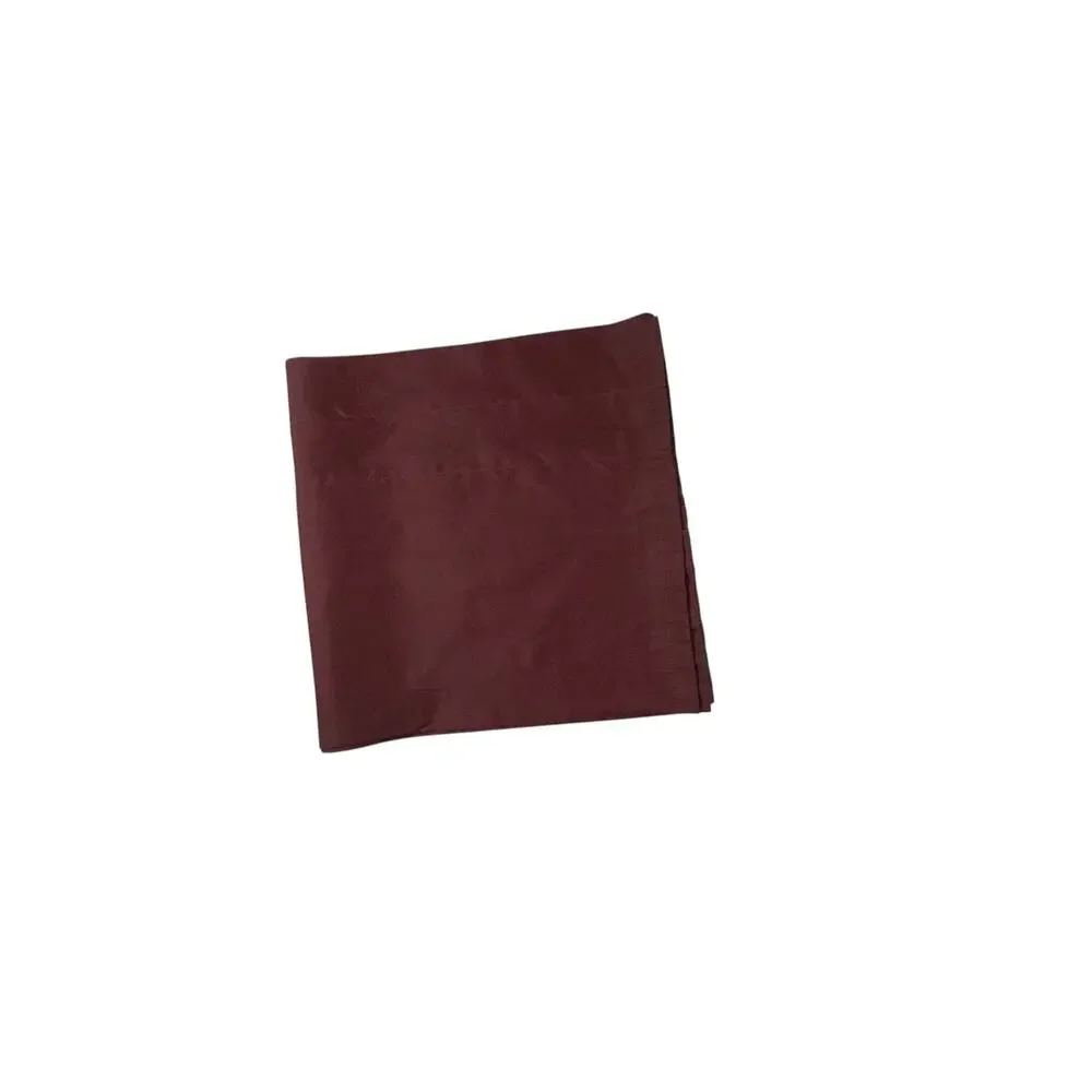 Vintage Single Dark Red Valance Short Window Curtain Burgundy Maroon Lightweight